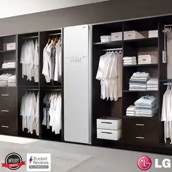 Costco LG S3WF WiFi Connected Styler Steam Clothing Care System® in White offer