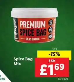 Lidl Spice Bag Mix offer