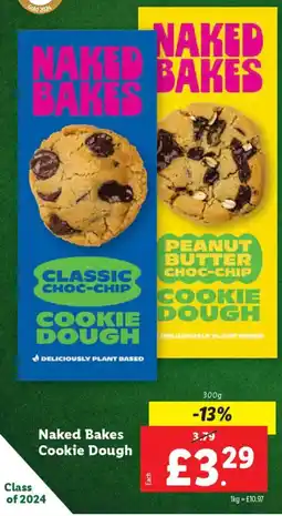 Lidl Naked Bakes Cookie Dough offer