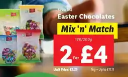 Lidl Favorina Easter Chocolates offer