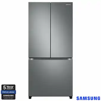 Costco Samsung RF50A5002S9, MultiDoor Fridge Freezer, F Rating in Brushed Steel offer