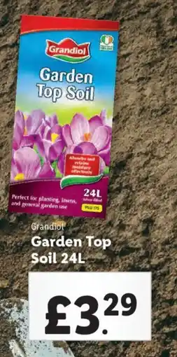 Lidl Grandiol Garden Top Soil offer