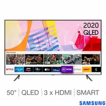Costco Samsung QE50Q65TAUXXU 50 Inch QLED 4K Ultra HD Smart TV offer