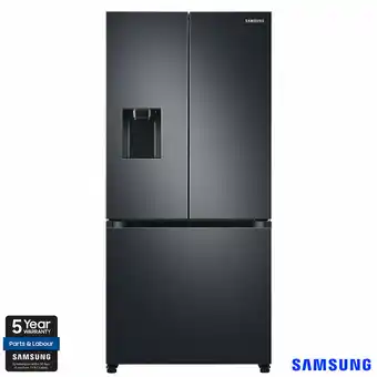 Costco Samsung RF50A5202B1/EU, MultiDoor Fridge Freezer with Non Plumbed Water Dispenser, F Rating in Black offer