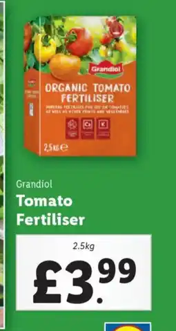 Lidl Grandiol Tomato Fertiliser offer