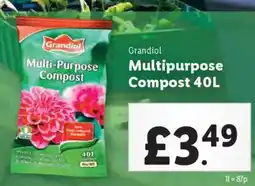 Lidl Grandiol Multipurpose Compost offer