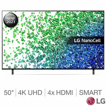 Costco LG 50NANO806PA 50 Inch NanoCell 4K Ultra HD Smart TV offer