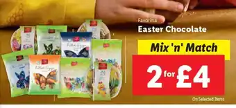 Lidl Favorina Easter Chocolate offer