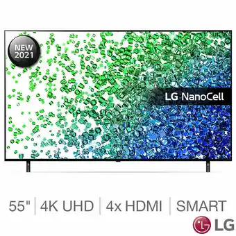 Costco LG 55NANO806PA 55 Inch Nanocell 4K Ultra HD Smart TV offer