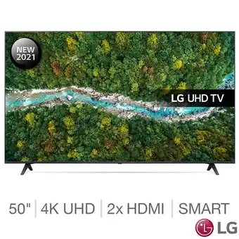 Costco LG 50UP77006LB 50 Inch 4K Ultra HD Smart TV offer