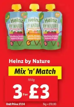 Lidl Heinz by Nature offer