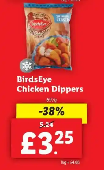 Lidl BirdsEye Chicken Dippers offer