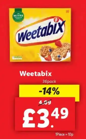 Lidl Weetabix offer