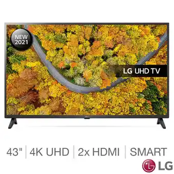 Costco LG 43UP75006LF 43 Inch 4K Ultra HD Smart TV offer