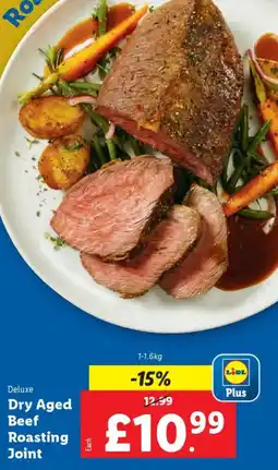 Lidl Dry Aged Beef Roasting Joint offer