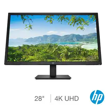 Costco HP V28 4k, 28 Inch 4K Ultra HD Monitor, 8WH58AA offer
