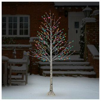 Costco 7ft (2.1 m) Indoor / Outdoor Fully Lit Birch Twig Tree With 280 LED Lights offer