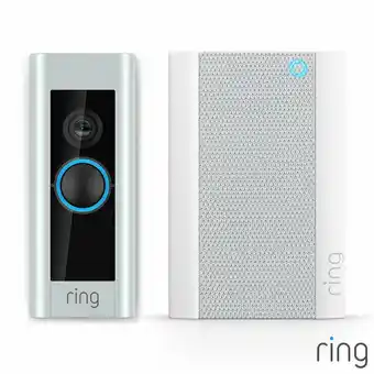 Costco Ring Video Doorbell Pro with Chime Pro (Plug-in) offer