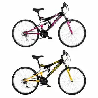Costco Flite Taser 18" (45.7cm) Dual Suspension Bike in 2 Colours offer