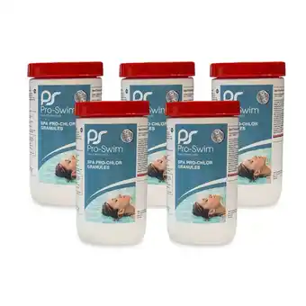 Costco Pro-Swim 5 x 1KG Hot Tub Chlorine Granules offer