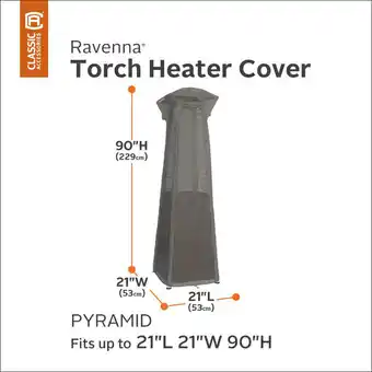 Costco Classic Accessories Ravenna Pyramid Torch Heater Cover offer