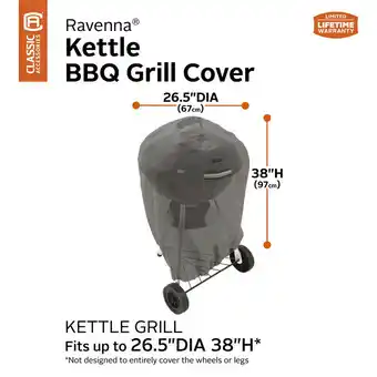 Costco Classic Accessories Ravenna Kettle Barbecue Cover offer