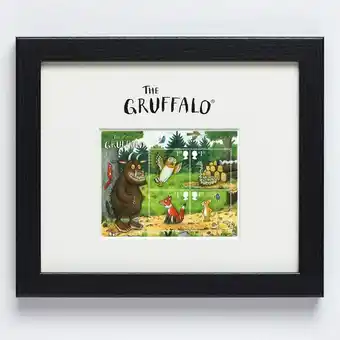 Costco Gruffalo Framed Royal Mail® Collectable Stamps - Miniature Sheet offer