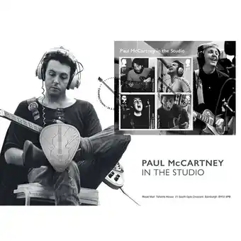 Costco Royal Mail® Paul McCartney 'In the Studio' Medal Cover Souvenir offer