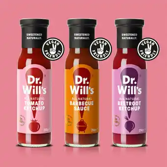 Costco Dr Will's All Natural Sauce Selection, 3 x 250ml offer