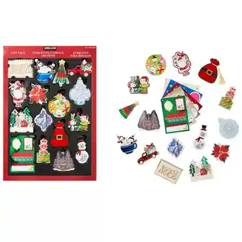 Costco Kirkland Signature Deluxe Christmas Gift Tags - 84 Pack offer