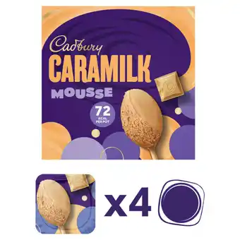 Asda Cadbury Caramilk Mousse 4 x 45g (180g) offer