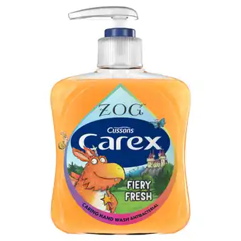 Asda Carex Zog Caring Hand Wash Antibacterial 250ml offer