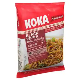 Iceland Koka Black Pepper Fried Noodles 85g offer