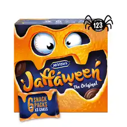 Iceland McVitie's Jaffa Cakes Original Chocolate Biscuits Snack Pack 6 x 3 Cakes, 198g offer