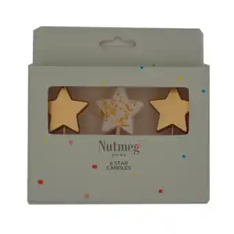 Morrisons Nutmeg Star Candle Picks offer