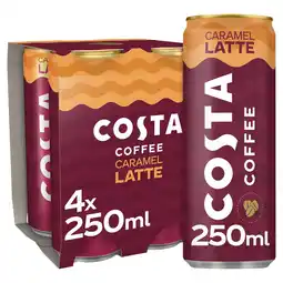 Morrisons Costa Coffee Caramel Latte offer