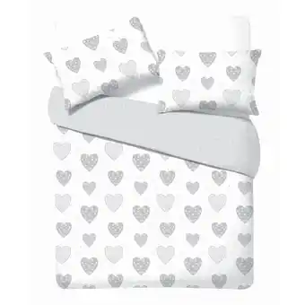 Morrisons Nutmeg Easy Care Artisan Heart Duvet Set King offer