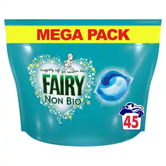 Morrisons Fairy Non Bio Pods Washing Liquid Capsules offer