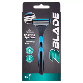 Morrisons Morrisons Three Blade System Razor offer