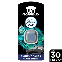 Morrisons Febreze Unstoppables Fresh Car Air Freshener offer