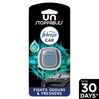 Morrisons Febreze Unstoppables Fresh Car Air Freshener offer