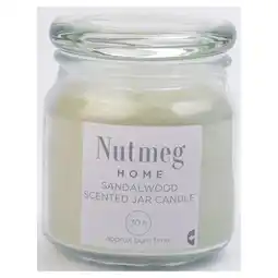 Morrisons Nutmeg Home Small Jar Sandalwood offer