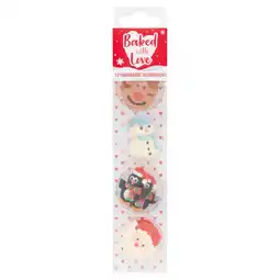 Morrisons Baked With Love Christmas Friends Sugar Decorations offer