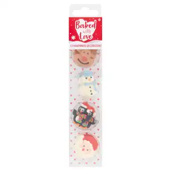 Morrisons Baked With Love Christmas Friends Sugar Decorations offer