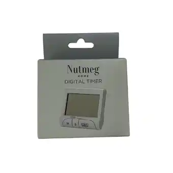 Morrisons Nutmeg Home Digital Timer offer