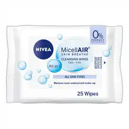 Morrisons NIVEA Micellar Cleansing Face Wipes offer