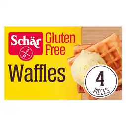 Morrisons Schar Gluten Free Waffles 4 Pieces offer