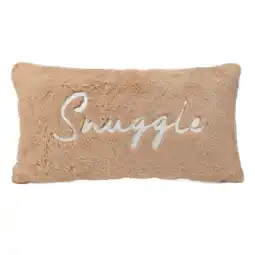 Morrisons Nutmeg Home Snuggle Cushion offer