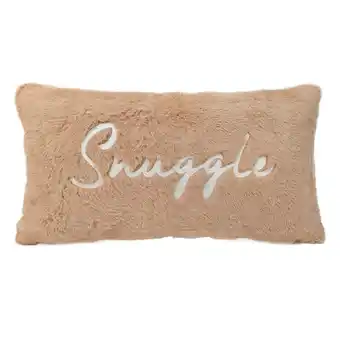 Morrisons Nutmeg Home Snuggle Cushion offer