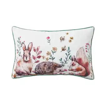 Morrisons Nutmeg Home Woodland Animal Cushion offer